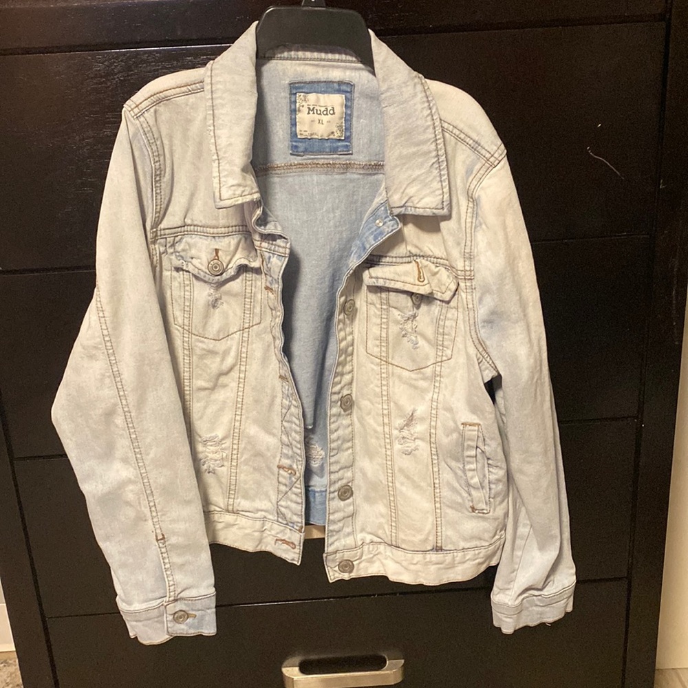 Mudd Distressed Jean Jacket